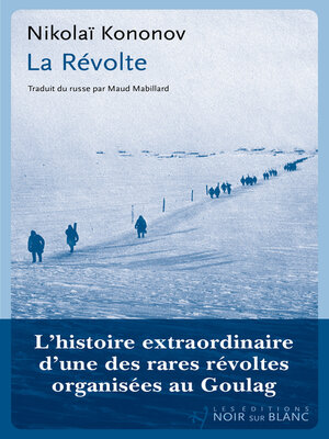 cover image of La Révolte